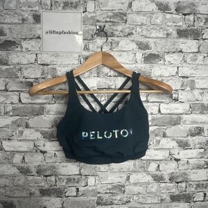 EUC Lululemon X Peloton Energy Bra Sports Bra Size 8 (Dark Green)